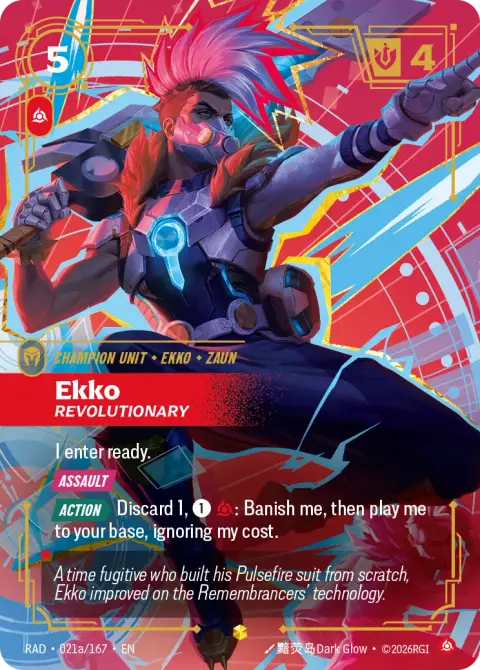Ekko, Revolutionary RAD-021a/167 · Radiance