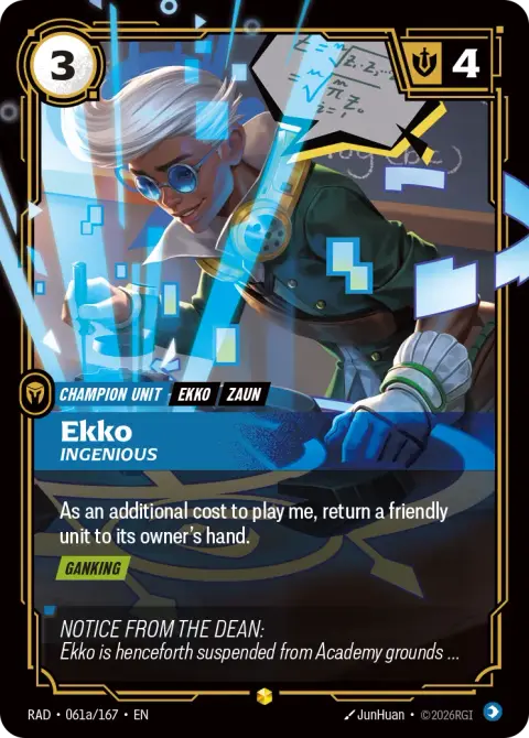 Ekko, Ingenious RAD-061a/167 · Radiance