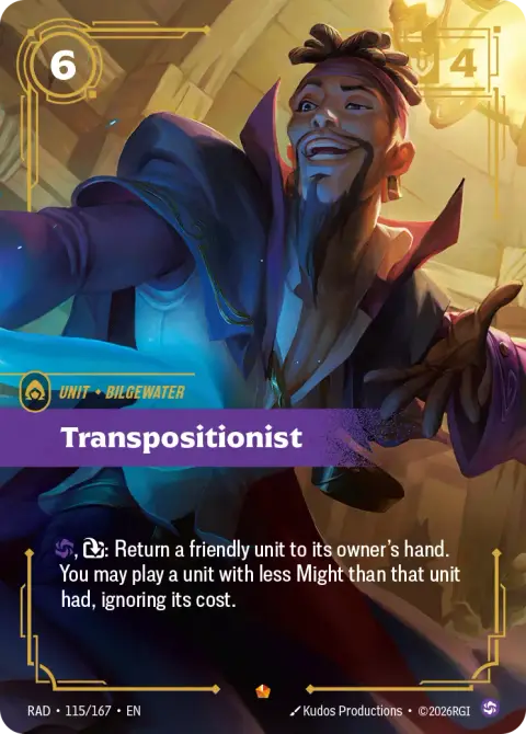 Transpositionist RAD-115/167 · Radiance