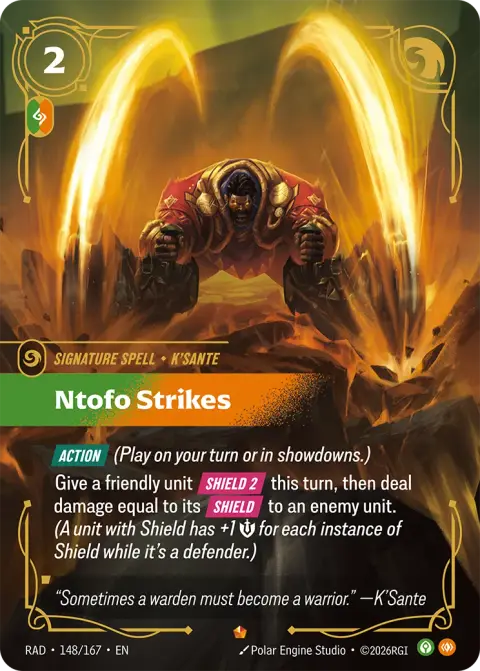 Ntofo Strikes RAD-148/167 · Radiance