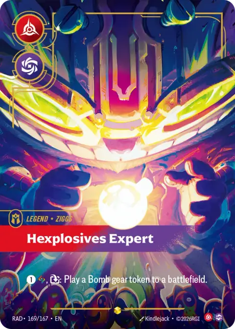 Ziggs, Hexplosives Expert RAD-169/167 · Radiance