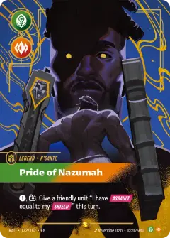 K'Sante, Pride of Nazumah RAD-172/167 · Radiance