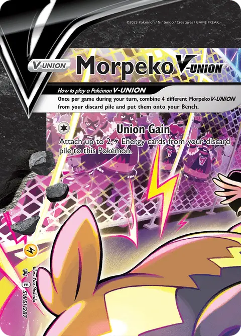 Morpeko V-UNION SWSH287 · Promo SWSH