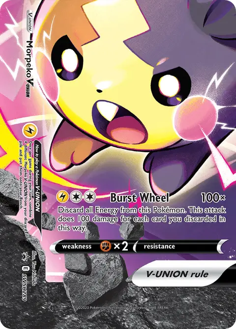 Morpeko V-UNION SWSH289 · Promo SWSH