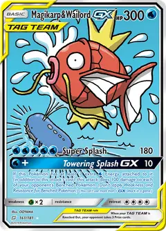 Magikarp & Wailord-GX 161/181 · Team Up