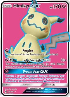 Mimikyu-GX 206/214 · Lost Thunder