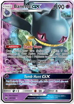 Banette-GX 66/168 · Celestial Storm