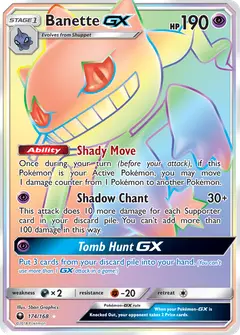 Banette-GX 174/168 · Celestial Storm