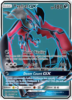 Yveltal-GX 124/131 · Forbidden Light