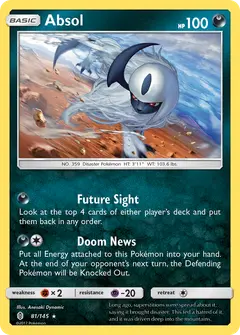 Absol 81/145 · Guardians Rising