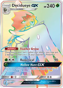 Decidueye-GX 146/145 · Guardians Rising